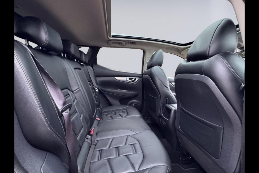 Nissan QASHQAI 1.3 DIG-T 158pk TEKNA + AUTOMAAT, panoramadak, luxe lederen interieur, 360 camera, stoelverwarming