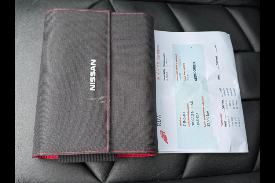 Nissan QASHQAI 1.3 DIG-T 158pk TEKNA + AUTOMAAT, panoramadak, luxe lederen interieur, 360 camera, stoelverwarming