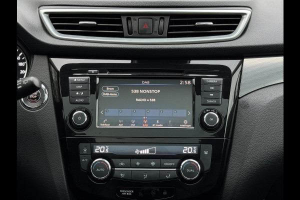 Nissan QASHQAI 1.3 DIG-T 158pk TEKNA + AUTOMAAT, panoramadak, luxe lederen interieur, 360 camera, stoelverwarming