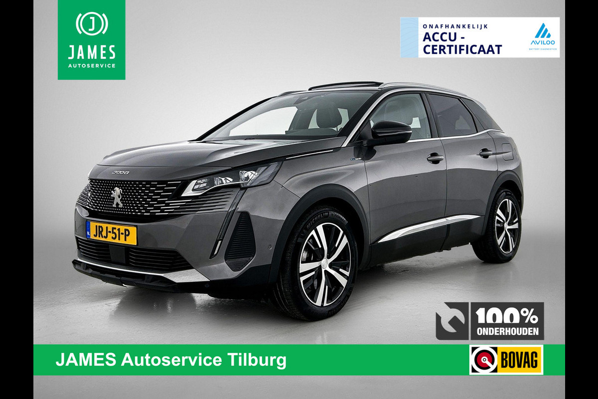 Peugeot 3008 1.6 HYbrid 225 GT PANORAMADAK | 1/2 LEER | STANDKACHEL