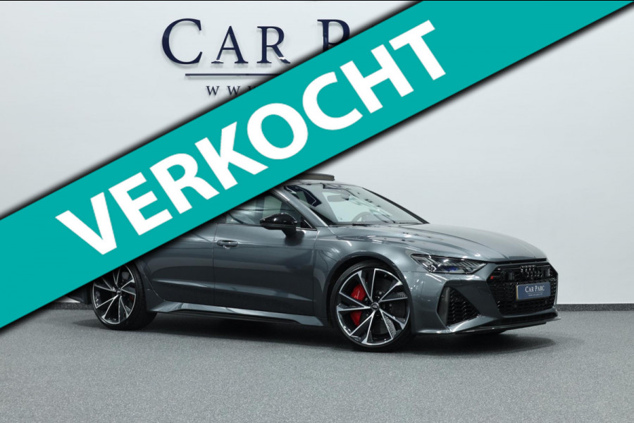 Audi RS7 Sportback 4.0 TFSI quattro 750+-PK KERAMISCH/4-WIEL.B/3D B&O/VIRTUAL/SFEER/PANO/22"LMV/360/LINE/ACC/12 MDN GARANTIE!