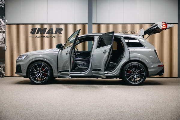 Audi Q7 55 TFSI quattro Pro Line S | Nardo | RS zetels | carbon inleg | Pano | B/O | Head-Up |