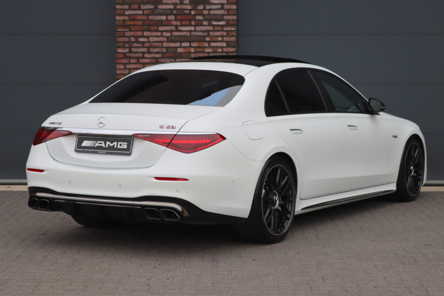 Mercedes-Benz S-Klasse AMG 63 S E Performance | 802pk | Carbon | Achterasbesturing | Distronic+ | Chauffeurspakket | Entertainment Achter | Stoelventilatie | Zonweringspakket | Vlakkenverwarming | Kuitmassage | Burmester High End 4D |