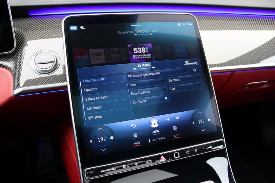 Mercedes-Benz S-Klasse AMG 63 S E Performance | 802pk | Carbon | Achterasbesturing | Distronic+ | Chauffeurspakket | Entertainment Achter | Stoelventilatie | Zonweringspakket | Vlakkenverwarming | Kuitmassage | Burmester High End 4D |