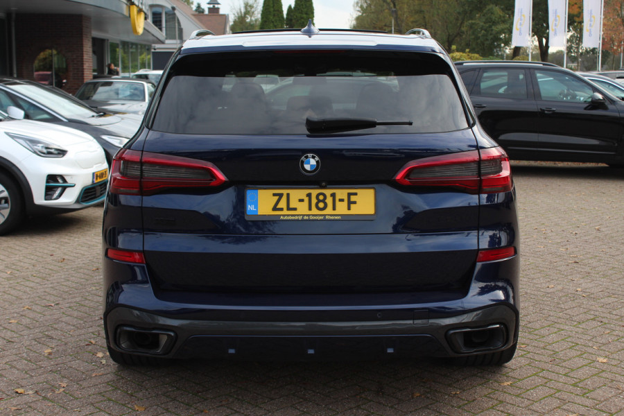 BMW X5 xDrive40i High Exe. M Sport / Panoramadak / 360Camera / Head-up / Achterasbesturing / Laser LED / Softclose / 22'' / Harman Kardon / Stoelventilatie / Stoelverwarming 4x / DAB / Dodehoek / ACC