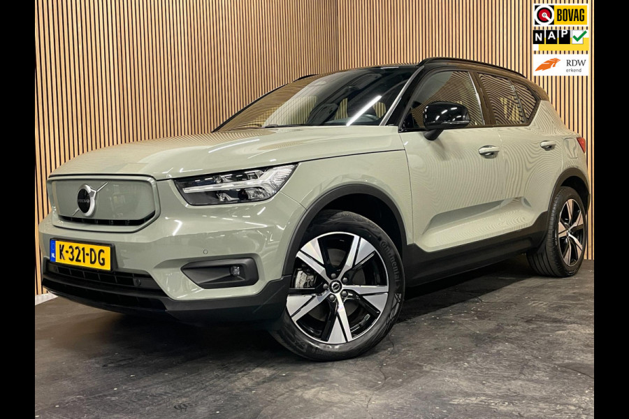 Volvo XC40 Recharge P8 AWD R-Design|91% SOH|TREKHAAK|MEMORY|1/2 LEDER|ELEK.INTR+A-KLEP|ACC|STOEL+STUURVERW|CAMERA|CARPLAY/ANDROID|