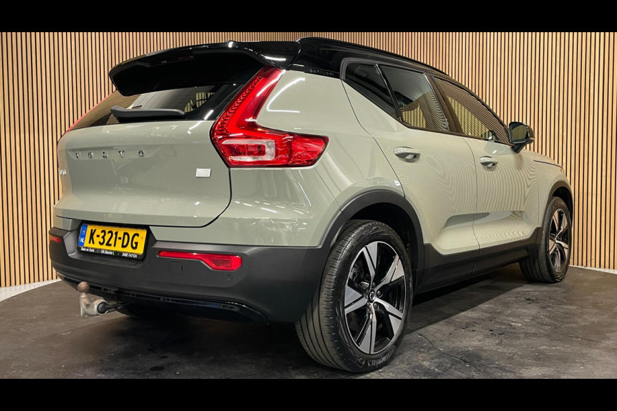 Volvo XC40 Recharge P8 AWD R-Design|91% SOH|TREKHAAK|MEMORY|1/2 LEDER|ELEK.INTR+A-KLEP|ACC|STOEL+STUURVERW|CAMERA|CARPLAY/ANDROID|