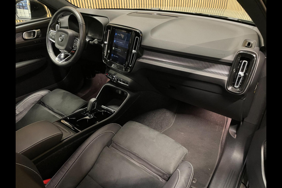 Volvo XC40 Recharge P8 AWD R-Design|91% SOH|TREKHAAK|MEMORY|1/2 LEDER|ELEK.INTR+A-KLEP|ACC|STOEL+STUURVERW|CAMERA|CARPLAY/ANDROID|