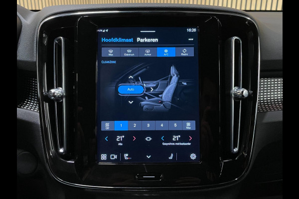 Volvo XC40 Recharge P8 AWD R-Design|91% SOH|TREKHAAK|MEMORY|1/2 LEDER|ELEK.INTR+A-KLEP|ACC|STOEL+STUURVERW|CAMERA|CARPLAY/ANDROID|