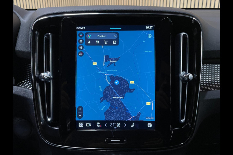 Volvo XC40 Recharge P8 AWD R-Design|91% SOH|TREKHAAK|MEMORY|1/2 LEDER|ELEK.INTR+A-KLEP|ACC|STOEL+STUURVERW|CAMERA|CARPLAY/ANDROID|