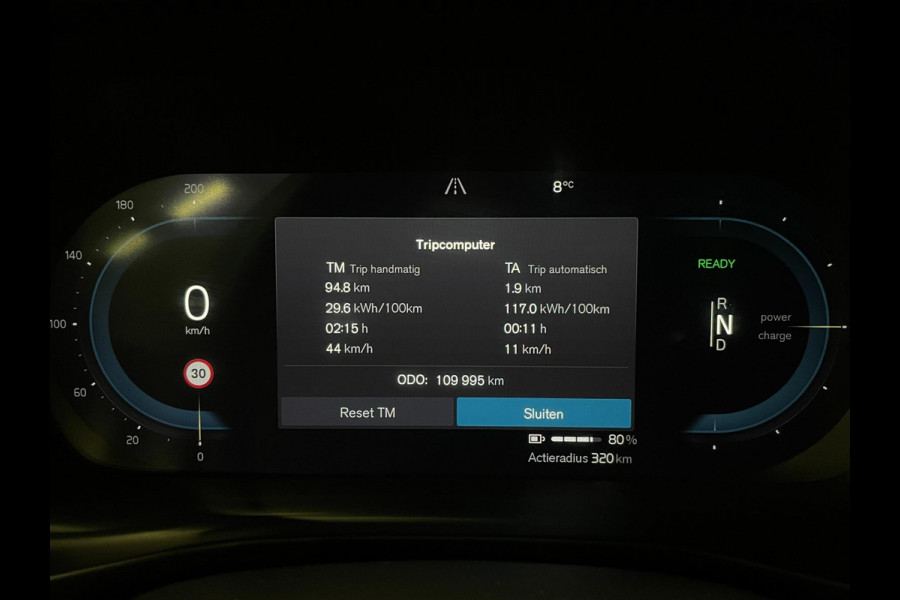 Volvo XC40 Recharge P8 AWD R-Design|91% SOH|TREKHAAK|MEMORY|1/2 LEDER|ELEK.INTR+A-KLEP|ACC|STOEL+STUURVERW|CAMERA|CARPLAY/ANDROID|