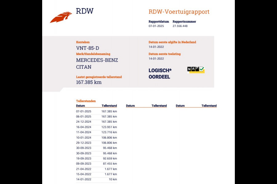 Mercedes-Benz Citan 108 CDI Euro 6 - Cruise - MBUX - Trekhaak