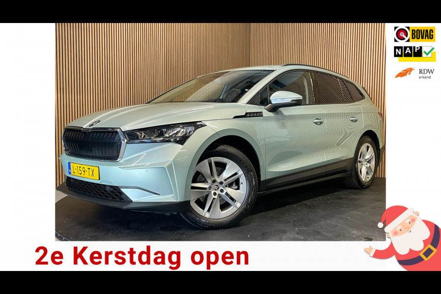 Škoda ENYAQ iV 60|ANDROID AUTO/APPLE CARPLAY|ACHTERUITRIJCAMERA|STOEL+STUURVERW.|NAVI|NL-AUTO|NAP|INCL.BTW|1e EIG.|