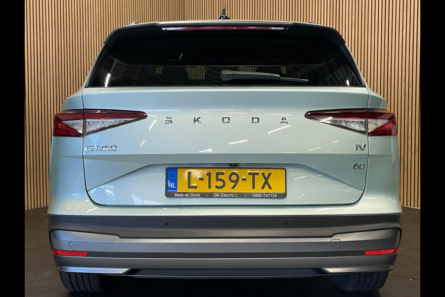 Škoda ENYAQ iV 60|ANDROID AUTO/APPLE CARPLAY|ACHTERUITRIJCAMERA|STOEL+STUURVERW.|NAVI|NL-AUTO|NAP|INCL.BTW|1e EIG.|