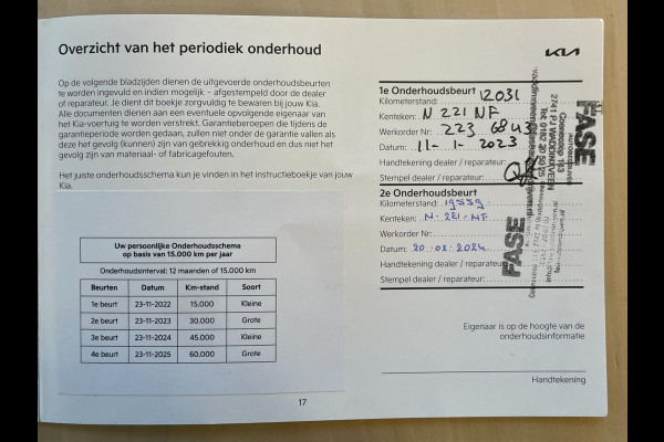 Kia e-Niro DynamicLine 64 kWh|100%SOH|NW LOGO|FACELIFT|3-FASE|LEDER|ACC|CARPLAY|CAMERA|STOEL+STUURVERW|IN. BTW|1e EIG|NL-AUTO|NAP|