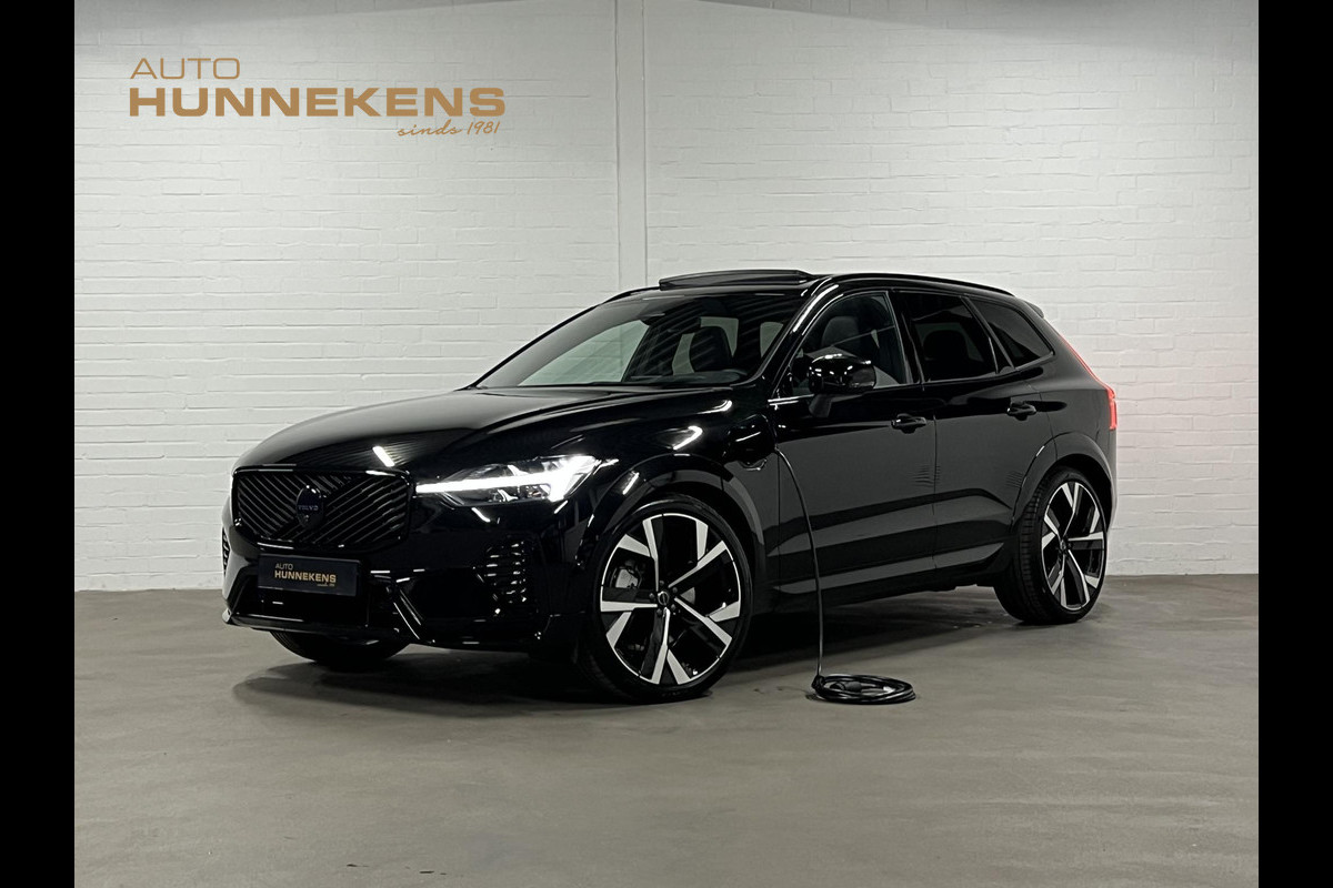 Volvo XC60 2.0 T8 Plug-in hybrid AWD Ultra Black Edition Luchtvering | Open dak | Adapt. cruise control | Harman Kardon | 360° Camera | Head-up | Pilot assist