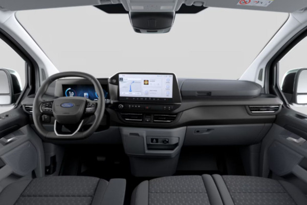 Ford E-Transit Cust. 320 L1H1 Limited 65 kWh 218pk - Trekhaak - Pro Power - Stoelverwarming - Carplay/Android - Camera - Rijklaar