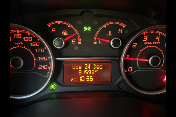 Fiat Doblò Cargo 1.6 MJ L1H1 SX Airco - Bluetooth - Parkeersensoren achter - Radio - Tussenschot volledig - Zijschuifdeur rechts - Stuur multifunctioneel - Mistlampen voor - Elektrische ramen voor