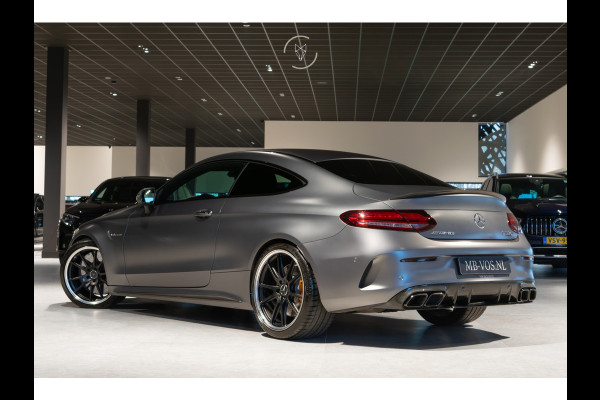 Mercedes-Benz C-Klasse AMG 63 S Coupé Ceramic|Matte lak|Aerodynamica|Full Carbon|Performance stoelen|Burmester|BTW