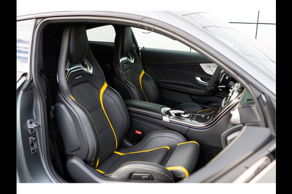 Mercedes-Benz C-Klasse AMG 63 S Coupé Ceramic|Matte lak|Aerodynamica|Full Carbon|Performance stoelen|Burmester|BTW
