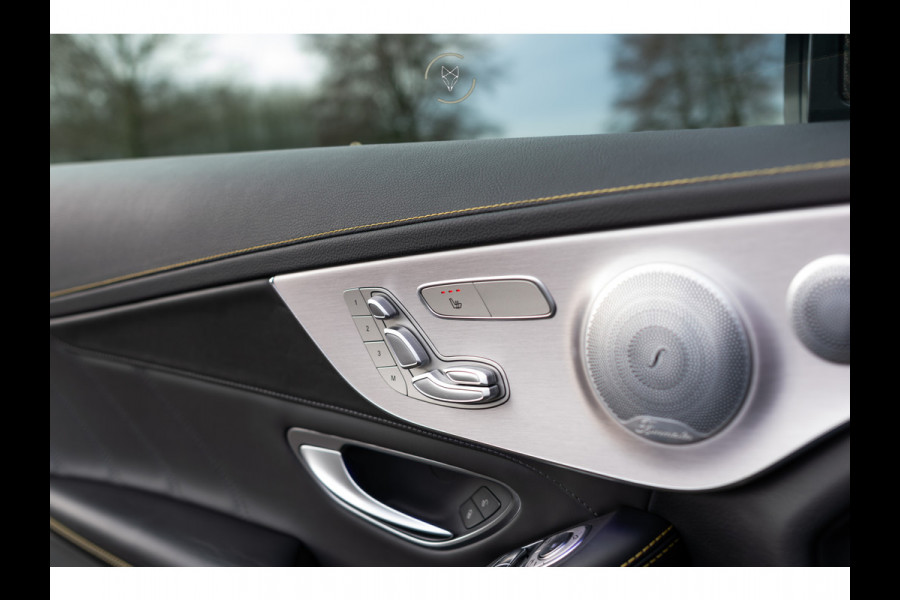 Mercedes-Benz C-Klasse AMG 63 S Coupé Ceramic|Matte lak|Aerodynamica|Full Carbon|Performance stoelen|Burmester|BTW