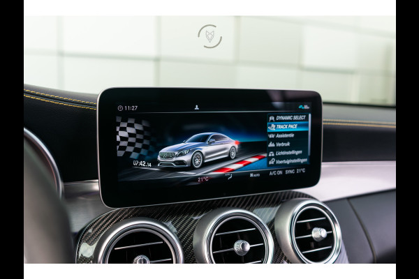 Mercedes-Benz C-Klasse AMG 63 S Coupé Ceramic|Matte lak|Aerodynamica|Full Carbon|Performance stoelen|Burmester|BTW