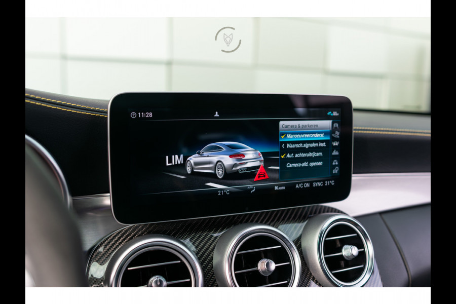 Mercedes-Benz C-Klasse AMG 63 S Coupé Ceramic|Matte lak|Aerodynamica|Full Carbon|Performance stoelen|Burmester|BTW