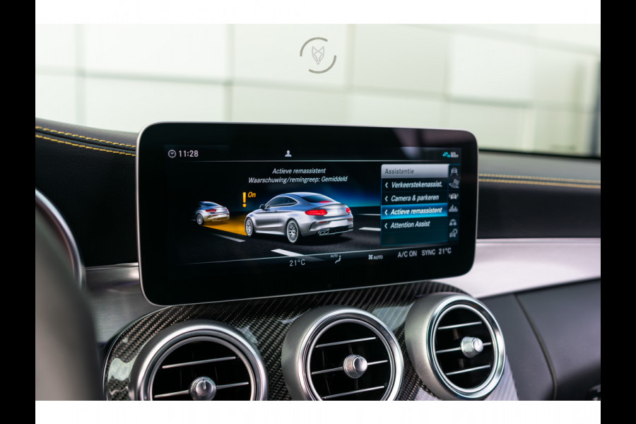 Mercedes-Benz C-Klasse AMG 63 S Coupé Ceramic|Matte lak|Aerodynamica|Full Carbon|Performance stoelen|Burmester|BTW