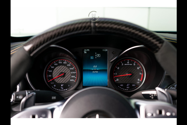 Mercedes-Benz C-Klasse AMG 63 S Coupé Ceramic|Matte lak|Aerodynamica|Full Carbon|Performance stoelen|Burmester|BTW