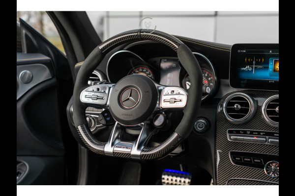 Mercedes-Benz C-Klasse AMG 63 S Coupé Ceramic|Matte lak|Aerodynamica|Full Carbon|Performance stoelen|Burmester|BTW