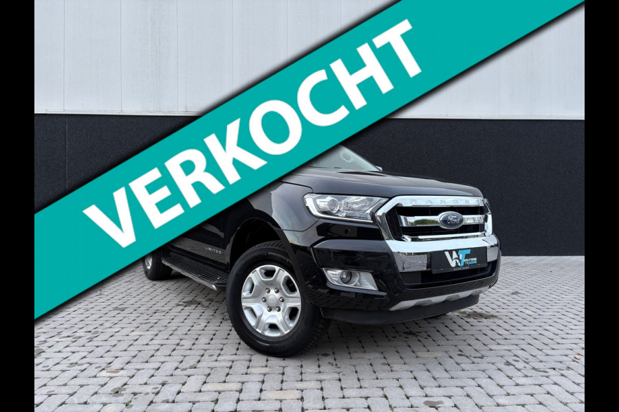 Ford Ranger 3.2 TDCi Limited Supercab - 5 persoons - Leder