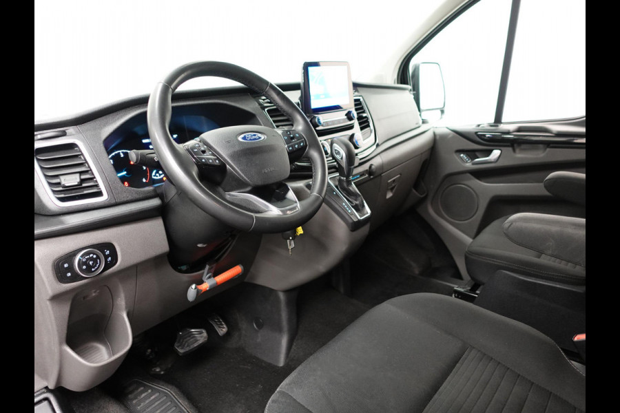 Ford Transit Custom 130pk Automaat L2H1 Limited Raptor Edition Dubbele Cabine | 2x Schuifdeur | Navigatie | Airco | Cruise control | Trekhaak | Parkeersensoren