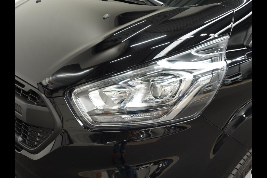 Ford Transit Custom 130pk Automaat L2H1 Limited Raptor Edition Dubbele Cabine | 2x Schuifdeur | Navigatie | Airco | Cruise control | Trekhaak | Parkeersensoren