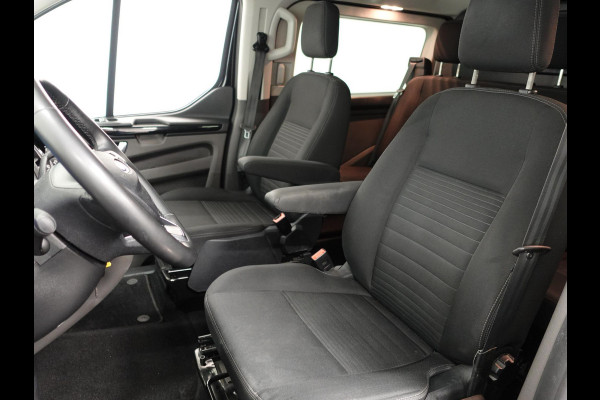 Ford Transit Custom 130pk Automaat L2H1 Limited Raptor Edition Dubbele Cabine | 2x Schuifdeur | Navigatie | Airco | Cruise control | Trekhaak | Parkeersensoren