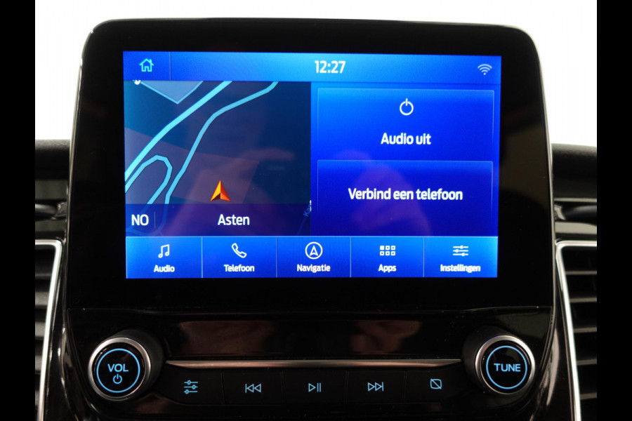 Ford Transit Custom 130pk Automaat L2H1 Limited Raptor Edition Dubbele Cabine | 2x Schuifdeur | Navigatie | Airco | Cruise control | Trekhaak | Parkeersensoren