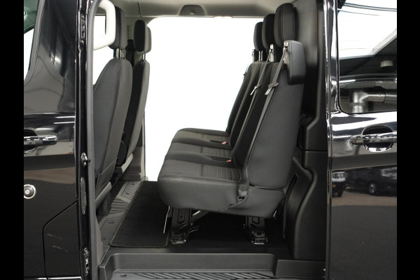 Ford Transit Custom 130pk Automaat L2H1 Limited Raptor Edition Dubbele Cabine | 2x Schuifdeur | Navigatie | Airco | Cruise control | Trekhaak | Parkeersensoren