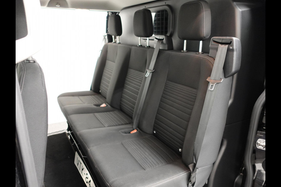Ford Transit Custom 130pk Automaat L2H1 Limited Raptor Edition Dubbele Cabine | 2x Schuifdeur | Navigatie | Airco | Cruise control | Trekhaak | Parkeersensoren