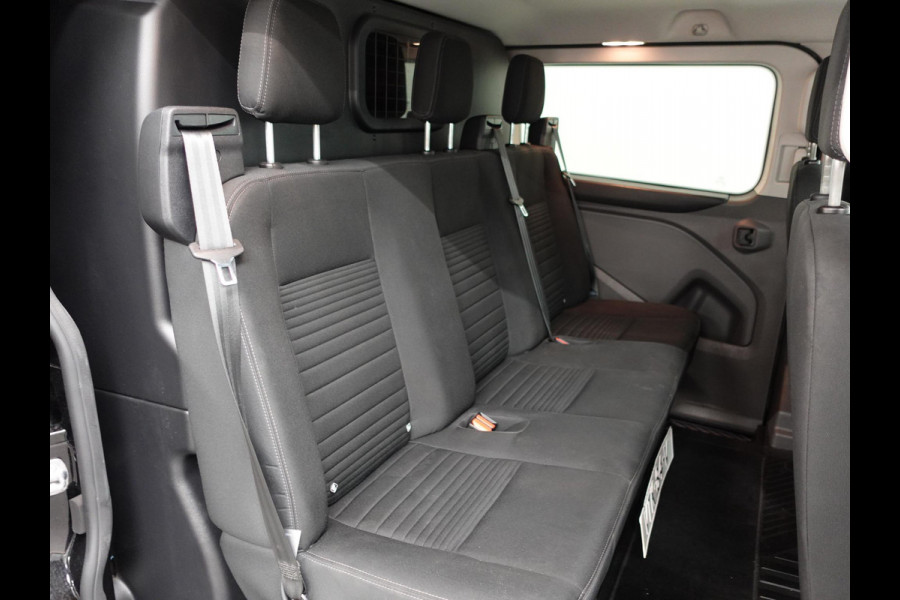 Ford Transit Custom 130pk Automaat L2H1 Limited Raptor Edition Dubbele Cabine | 2x Schuifdeur | Navigatie | Airco | Cruise control | Trekhaak | Parkeersensoren