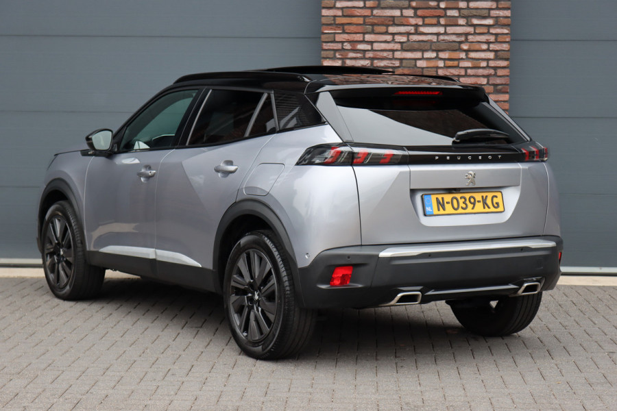 Peugeot 2008 1.2 PureTech GT Pack Aut8 | Adpatieve Cruise Control | Panoramadak | Focal Sound System | Sfeerverlichting | Camera | Keyless Go | 3D-Display | Stoelverwarming | Full Led |
