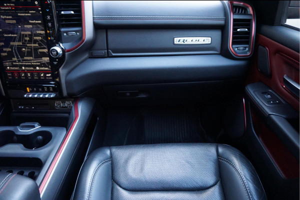Dodge Ram 1500 5.7 V8 4x4 Crew Cab Rebel Sport | Luchtvering PANO -dak | Black Line | Off Road | Groot Navi | Apple CarPlay | Keyless | 20inch | Harman Kardon | Full LED | LPG onderbouw | excl BTW