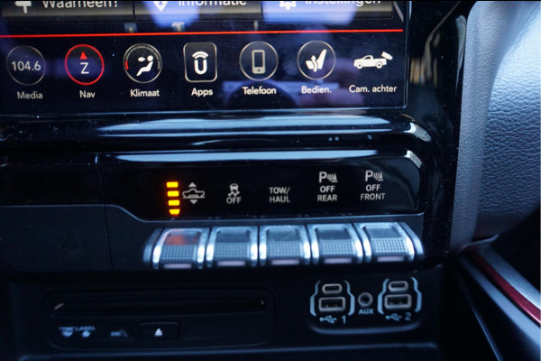 Dodge Ram 1500 5.7 V8 4x4 Crew Cab Rebel Sport | Luchtvering PANO -dak | Black Line | Off Road | Groot Navi | Apple CarPlay | Keyless | 20inch | Harman Kardon | Full LED | LPG onderbouw | excl BTW
