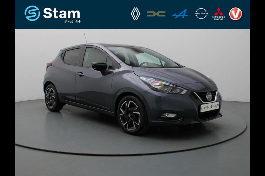 Nissan Micra IG-T 90pk N-Design Xtronic Automaat Airco | Cruise | Carplay | Parkeersens. achter