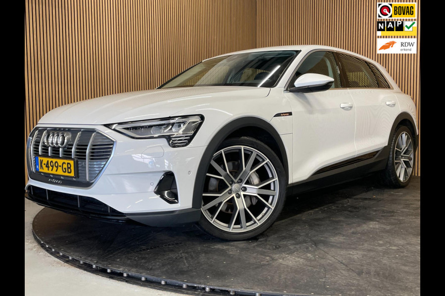 Audi e-tron 55 Quattro Edition 95 kWh|90% SOH|22'' LMV|GROTE ACCU|CRUISE+CLIMATE|ELEK.INTERIEUR+A-KLEP|ORG.NL|NAP|INCL BTW|1e EIG|