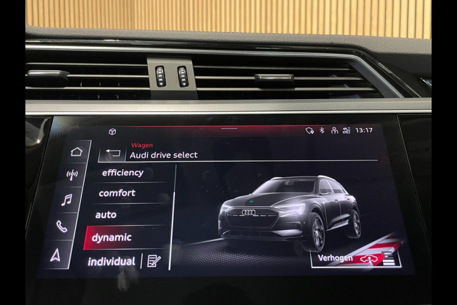 Audi e-tron 55 Quattro Edition 95 kWh|90% SOH|22'' LMV|GROTE ACCU|CRUISE+CLIMATE|ELEK.INTERIEUR+A-KLEP|ORG.NL|NAP|INCL BTW|1e EIG|