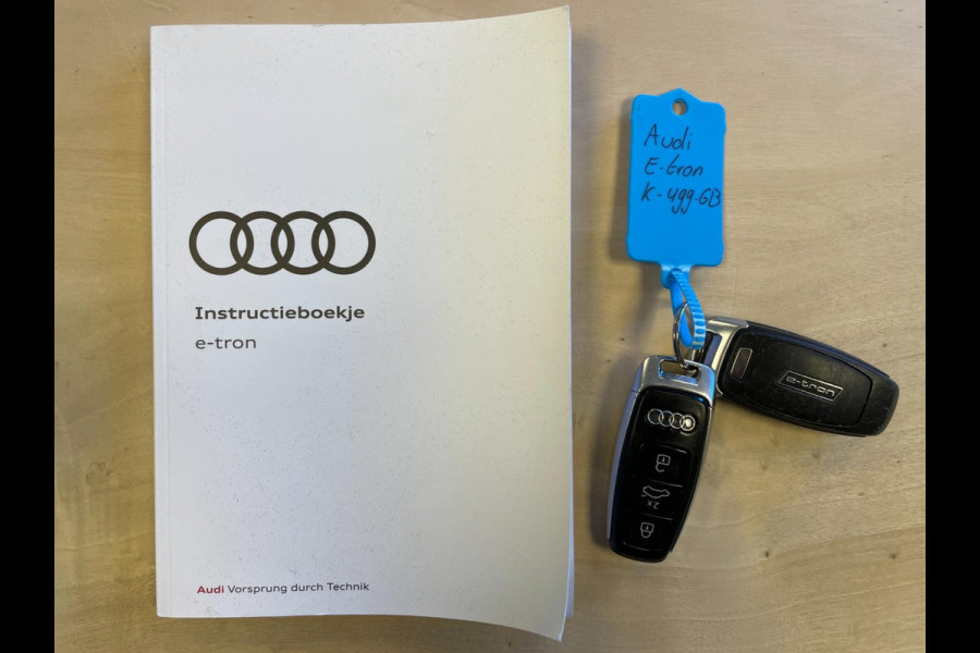 Audi e-tron 55 Quattro Edition 95 kWh|90% SOH|22'' LMV|GROTE ACCU|CRUISE+CLIMATE|ELEK.INTERIEUR+A-KLEP|ORG.NL|NAP|INCL BTW|1e EIG|