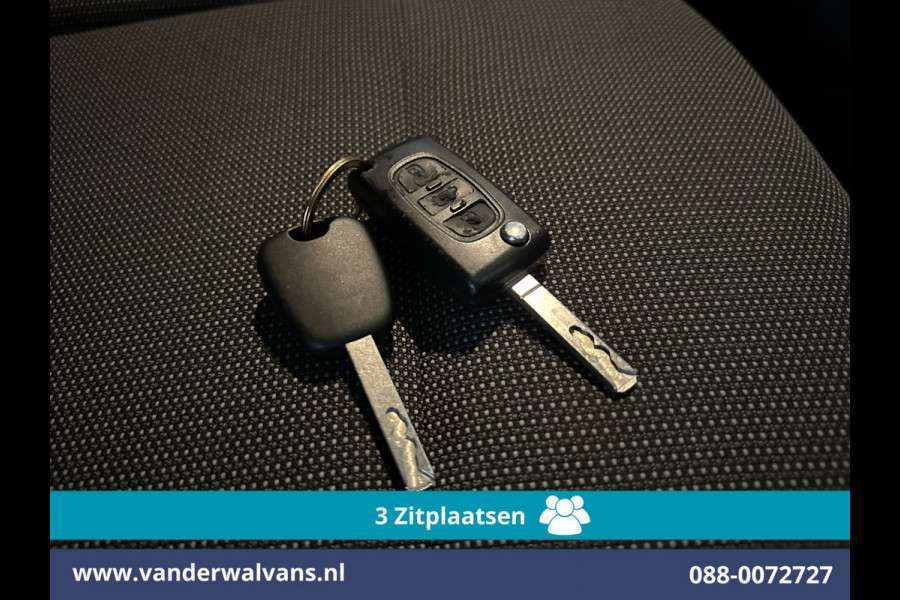 Peugeot Partner 1.6 BlueHDi L1H1 Euro6 Airco | 3-Zits | Navigatie | Apple Carplay | Cruisecontrol Parkeersensoren, zijdeur, bijrijdersbank