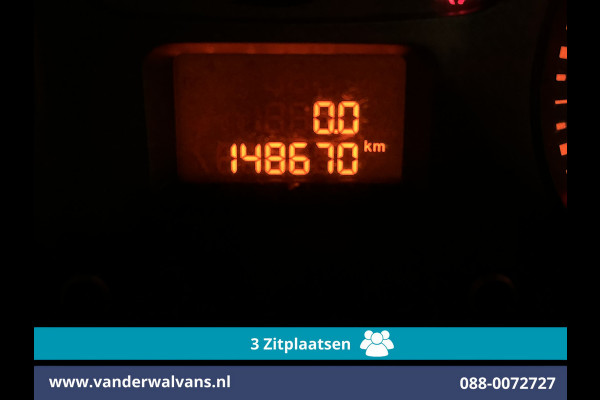 Peugeot Partner 1.6 BlueHDi L1H1 Euro6 Airco | 3-Zits | Navigatie | Apple Carplay | Cruisecontrol Parkeersensoren, zijdeur, bijrijdersbank