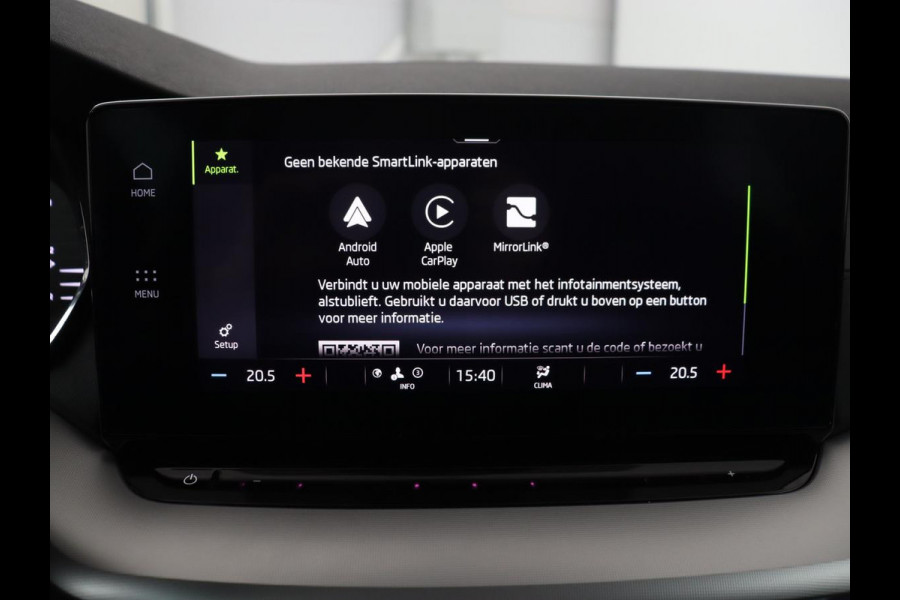 Škoda Octavia 1.0 e-TSI Sport | Trekhaak | Carplay | Navigatie | Sportstoelen | Sfeerverlichting | Full LED | Parkeerhulp | Climate control | Verwarmde voorruit