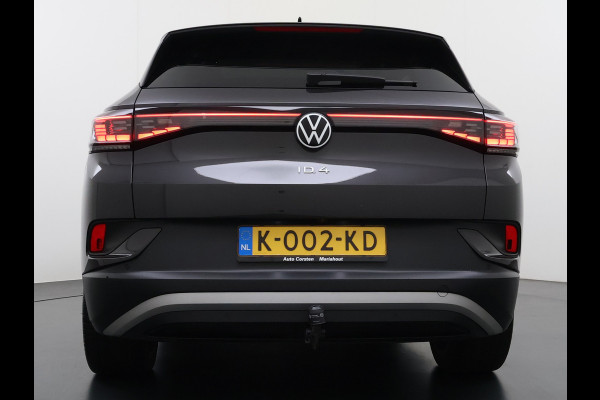 Volkswagen ID.4 Max 77kWh SOH 90% Warmtepomp Ergo Comfort Stoelen Trekhaak 360°Camera Panoramadak Adap.Cruise Navi Ecc Apple Carplay Android Aut Memory Stoel+Stuurverwarming Lmv 21" DAB Elek.Stoelen+Achterklep Voorruitverwarming Matrix Led Origineel Nederlandse Super Compleet! Auto Nieuwprijs  €57.932,-