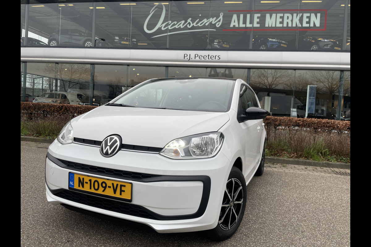 Volkswagen up! 1.0 Airco - Alarm klasse 1 - Bluetooth - Elektrische ramen voor - Radio - Rijstrooksensor - Start/stop systeem - Centrale deurvergrendeling met afstandsbediening